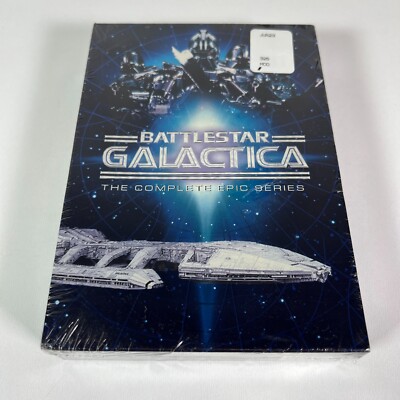 Battlestar Galactica The Complete Series (DVD Box Set, Vol 1 & 2, NR) * NEW!