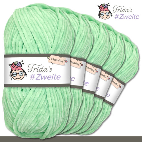 Frida's 5 x 100 g #Zweite Chenille Wolle Stricken Häkeln Amigurumi 42 Farben - Bild 33 von 43