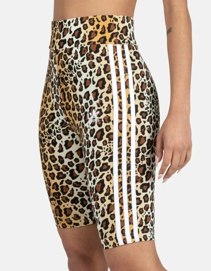 adidas leopard bike shorts