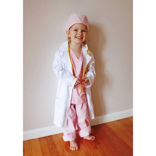 **Costume medico ReliBeauty bambino colore rosa nuovo con etichette taglia 10-12** - Foto 3 di 11