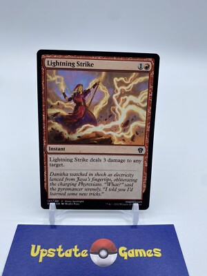 Lightning Strike NM/M* Dominaria United ENGLISH 137/281