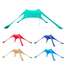 Beach Tent Canopy UV Protection Tent Shelter for Camping Pop Up Shade Canopy