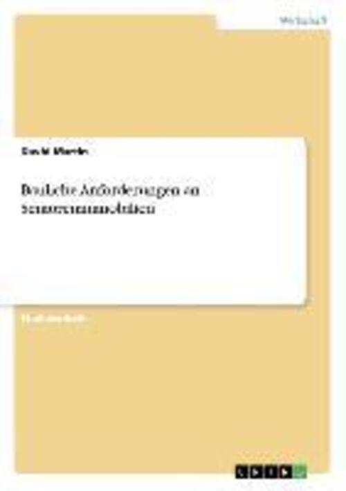 Thumbnail - David Martin | Bauliche Anforderungen An Seniorenimmobilien |