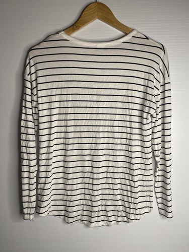 DOTTI SIZE XS LONGSLEEVE BLACK & WHITE STRIPE TEE/TSHIRT RRP $24.95 Preloved VGC - Picture 7 of 9