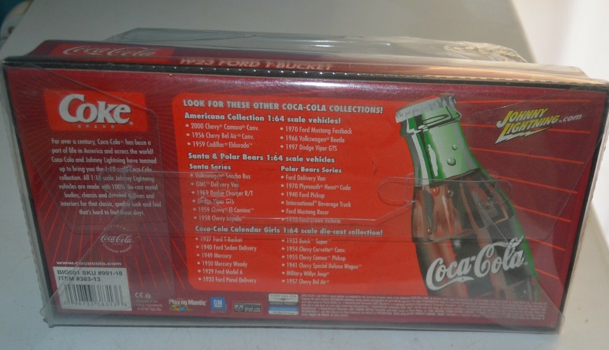 Johnny Lightning - Coca-Cola Brand - 1923 Ford T-Bucket 1:18