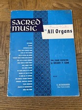 Sacred Music For All Organs Song Book