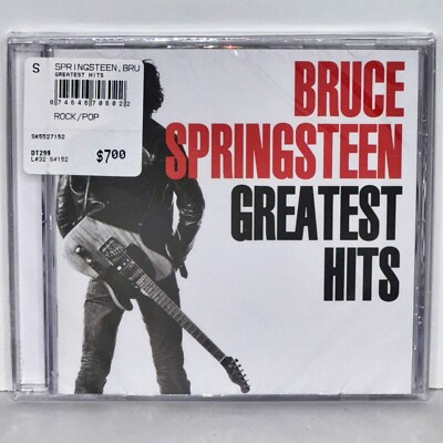 Factory Sealed (shrink wrapped) Greatest Hits by Bruce Springsteen CD ...