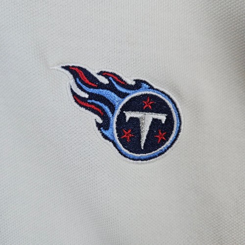 Cutter Buck DryTec Langarm Elfenbein Polo Gr. XL Shirt Tennessee Titans SMUDGE - Bild 2 von 11