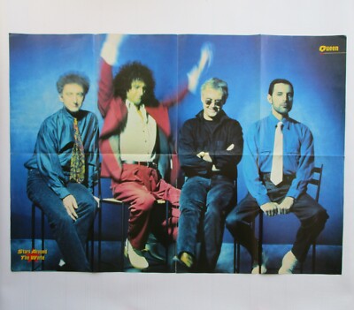 Queen Freddie Mercury 1991 Headlong Innuendo Large Magazine Fold