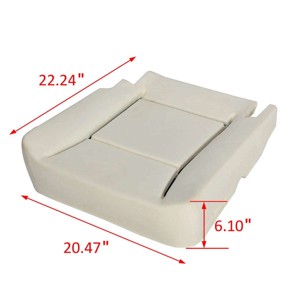 Cojín de espuma para asiento del lado del conductor para Dodge Ram 1500 2500 3500 2009 06-10 Foto 2 de 4