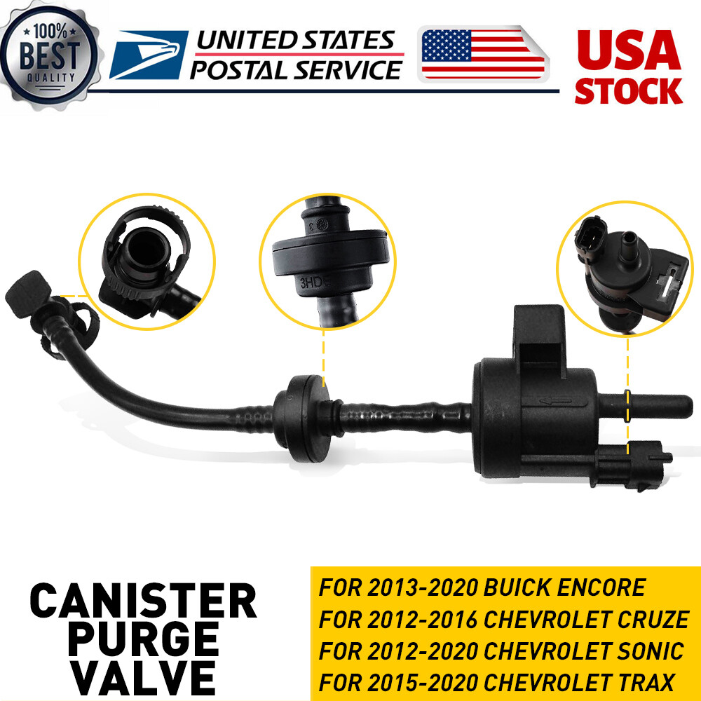 12597341 Emisson Purge Canister Vapor Solenoid Valve Fit Chevy