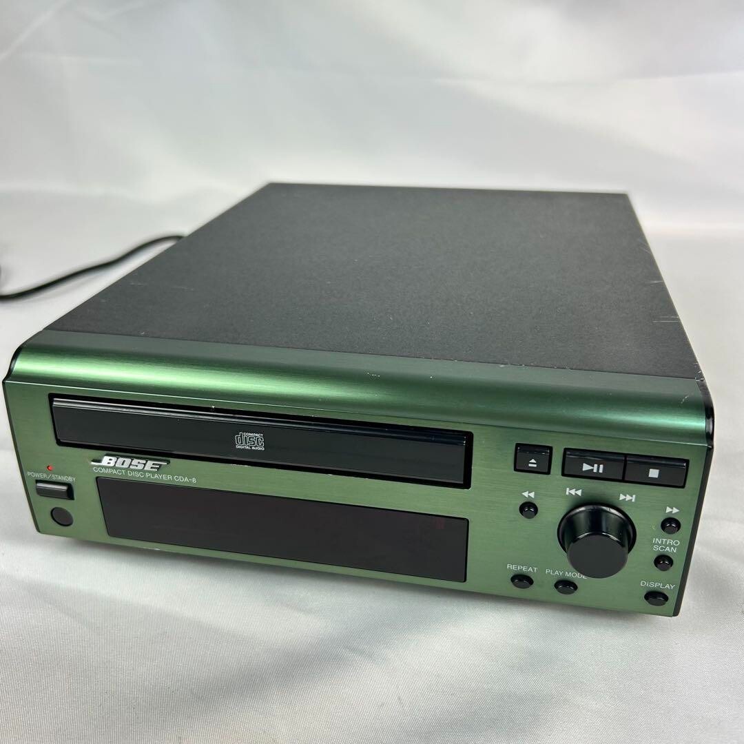 BOSE CDA-8 CD Player Green High-Quality Audio Amp Sound
