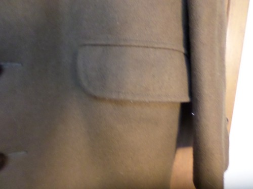Vintage Lakeland Sportswear Men's Wool Button Front Brown Coat-Size 42 - Picture 5 of 17