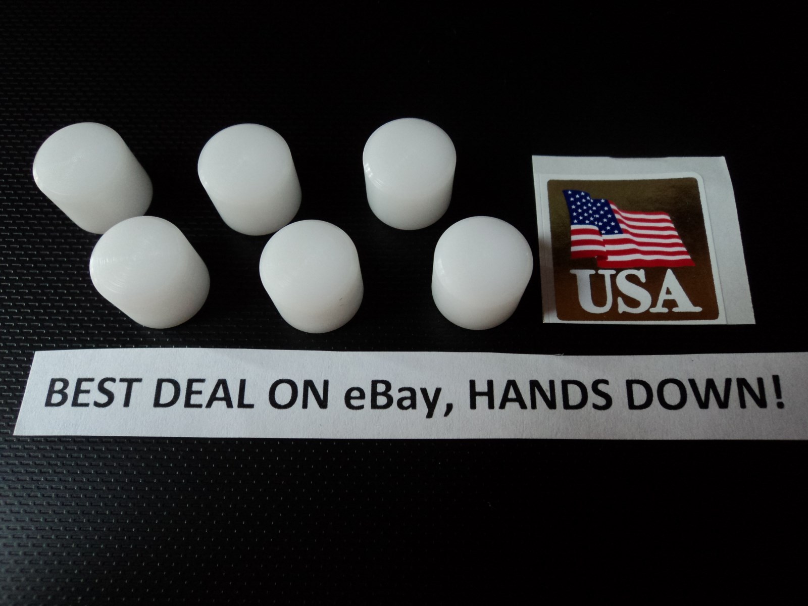 (6) Buick Reatta HEADLIGHT MOTOR GEAR REPAIR KIT BUSHINGS/ PELLETS(SET