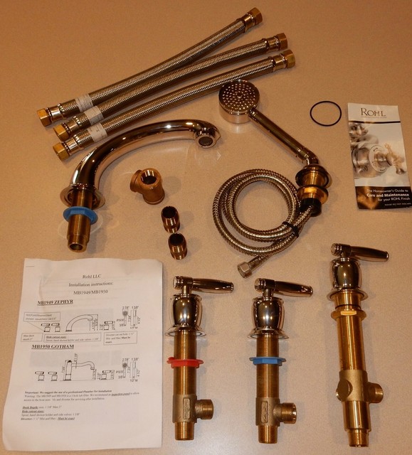 ROHL MB1949 Zephyr PARTS For TUB Faucet READ READ!! eBay