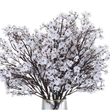 Artificial Flowers 9pcs European Fake Flowers DIY Bouquet Fake Floral for Hom...