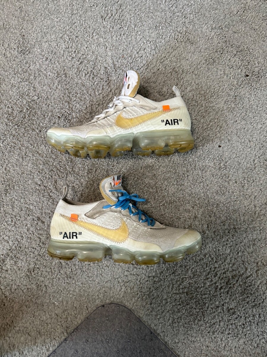 Size 11 Off white x air vapormax part two white | eBay
