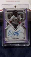 Oneil Cruz 2022 Topps Definitive Purple RC Auto Rookie Autograph 02/10 Pirates
