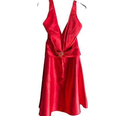 fiesta red dress 56540 Fiesta Quinceanera