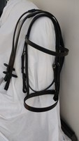 Gfs Shp (flat Noseband) Bridle With Inside Grip Reins, Black, Pony Rrp £69 Gfs Shp (flat Noseband) Bridle With Inside Grip Reins, Black, Pony Rrp £69