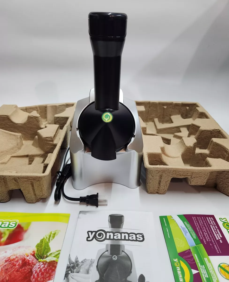 Yonanas Frozen Treat Maker - Black/Silver