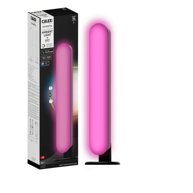 Barre LED Ambiance CALEX RGB pour réduire la fatigue visuelle sur iMac