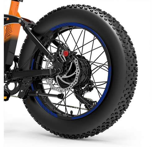 Adesivi Cerchi Bici FAT BIKE 20'' Pollici Ruota Bici Fat bike MTB Stickers B0206 - Foto 19 di 56