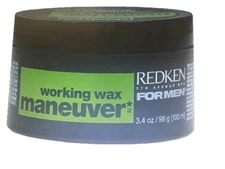 Redken For Men Working Wax Maneuver Medium Control 3.4oz  /  NEW