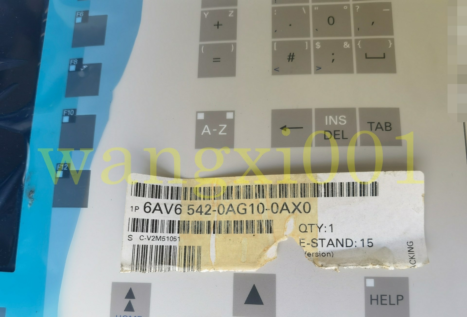 1pcs NEW 6AV6542-0AG10-0AX0 MP270B button panel DHL Fast delivery