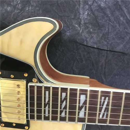 Guitarra eléctrica para mano izquierda personalizada de fábrica, color de tronco grande. Buena calidad de sonido - Imagen 10 de 13