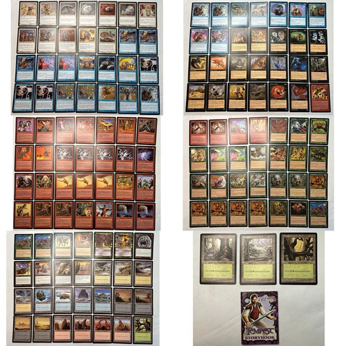 MTG 1997 Tempest Partial Set 240 Cards Total NM