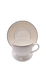 144 Clear Sturdy Compact Cup and Saucer Display Stands Item 400