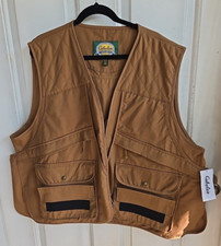 VTG Cabela's Heavy Duty Hunting Utility Vest 2XL NOS Outdoor Canvas