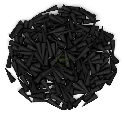 UNSCENTED Charcoal Incense Cones BACKFLOW 2'' Jumbo Bulk Lot For Burner Holder