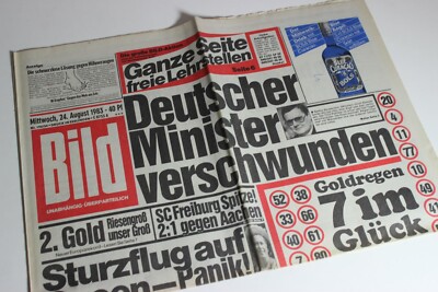 BILD Zeitung Du 27 Décembre 1984 – Idée Cadeau Anniversaire (36,37,38,39 Ans)
