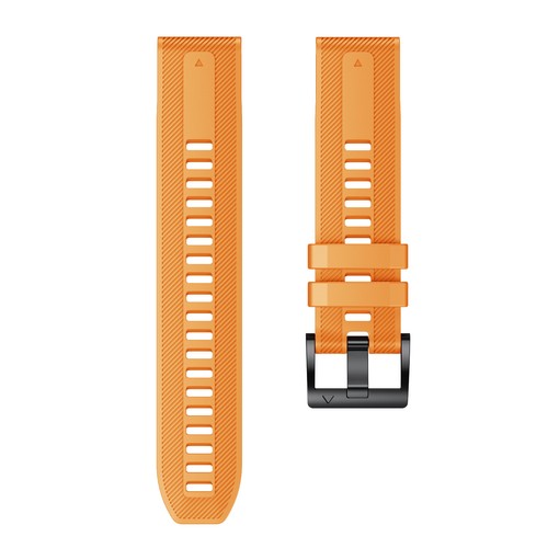 Cinturino Orologio Sgancio Rapido Silicone Cintura per Garmin Fenix7/6/5plus - Foto 9 di 20
