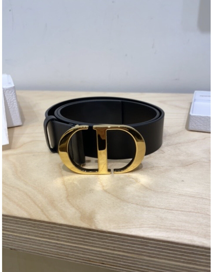 Reversible Belt Black Belt Strap White Dior Belt Christian Dior