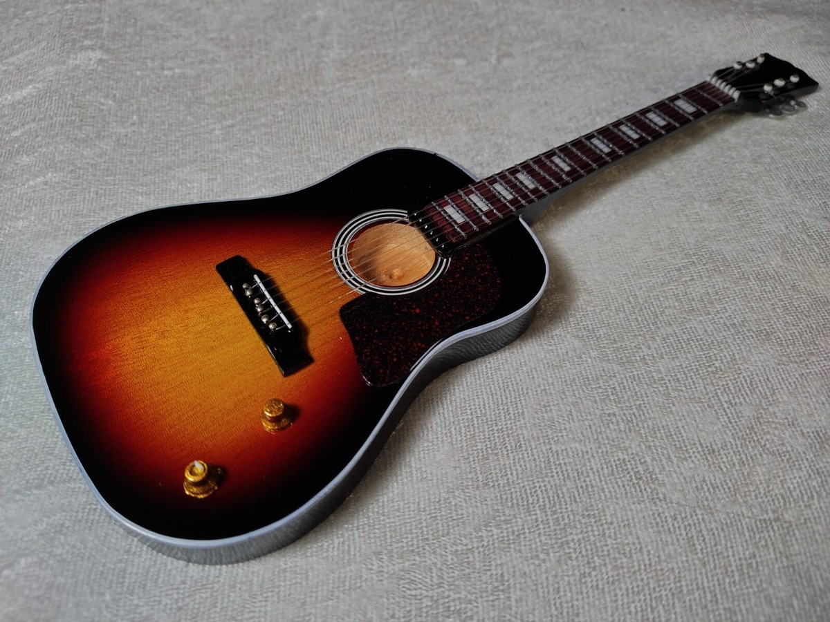 TEN　GIBSON DOVE／J45EB　ミニチュアギター模型 TEN様専用 GIBSON DOVE／J45EB ミニチュアギター模型