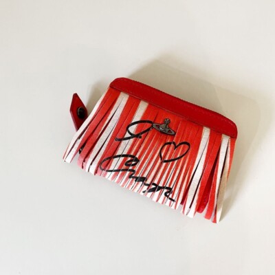 New Vivienne Westwood I Love Crap Wallet, Red | eBay