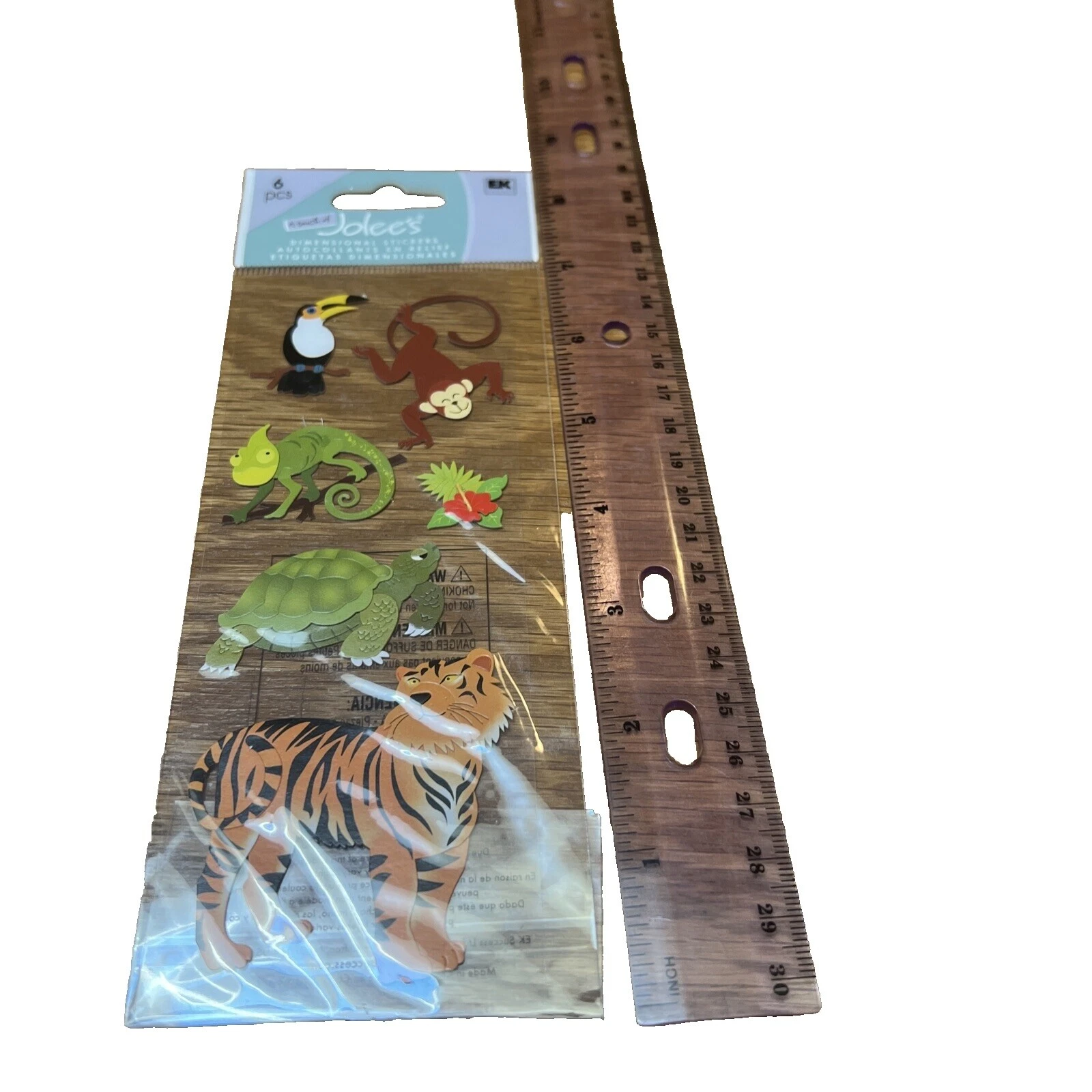 Scrapbooking Jolee's Boutique Jungle Dimensional Stickers