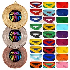 Dance Medals & Ribbons, Dance Medal Packs, Various Sizes & Colours, Dance Awards