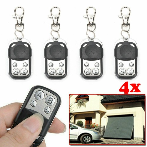 BOULESENM 4er Set Garagentor Fernbedienung Mit Rolling Code - Universalersatz Für BFT Mitto 2, Ghibli & Mehr
