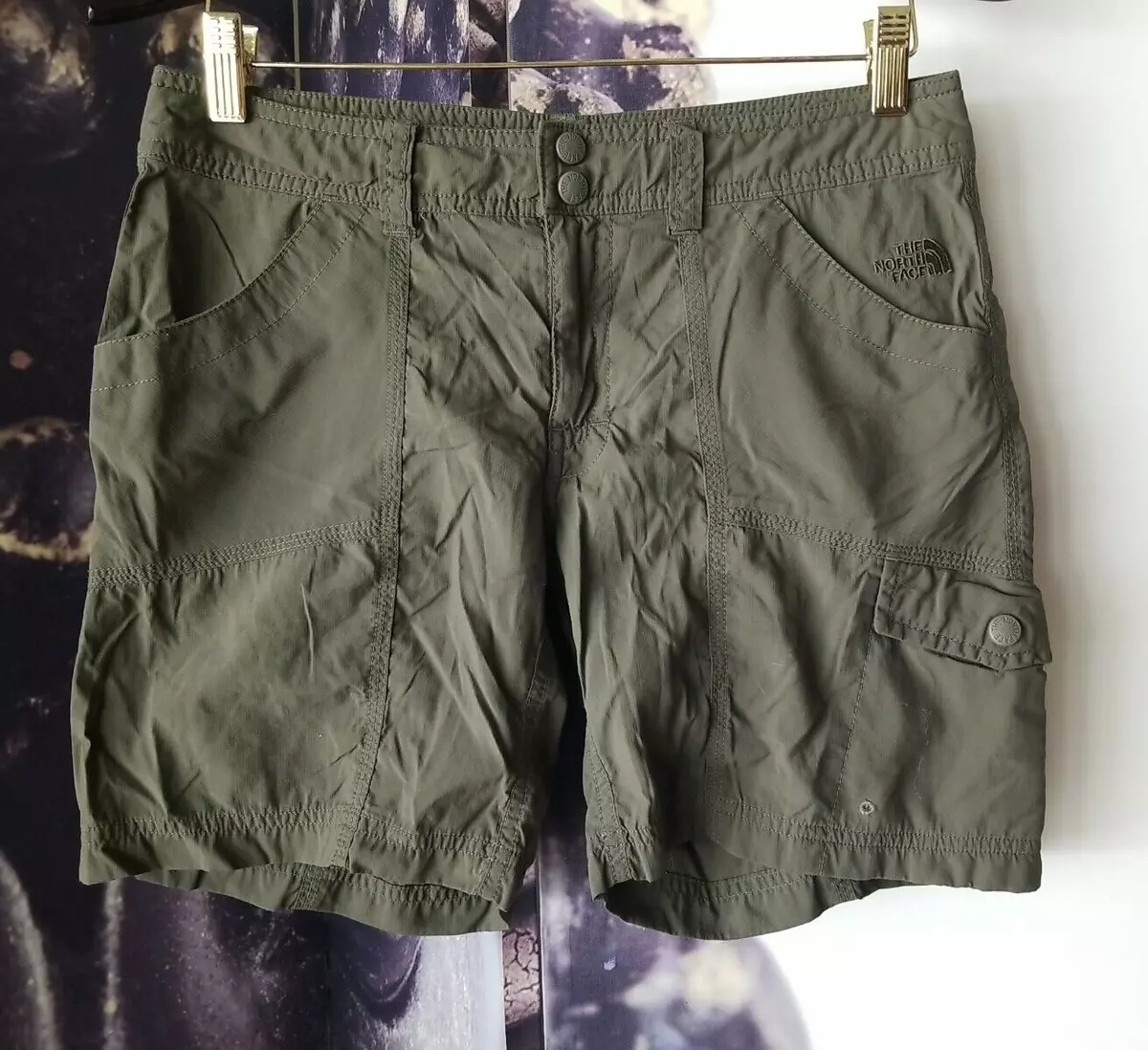 The north face top womens cargo shorts