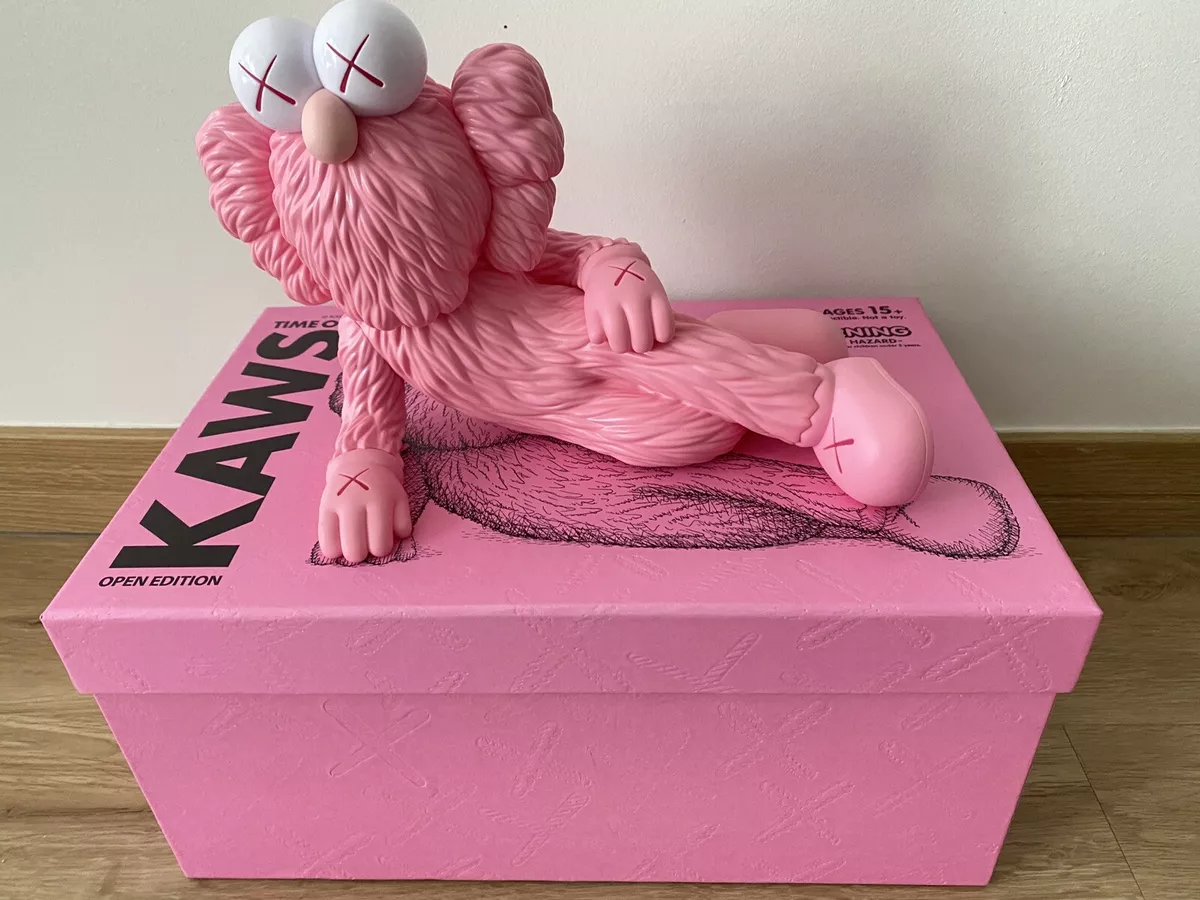 KAWS Time Off 2023 Blue/Black/Pink Figure NEW Full Set 3 Colors Confirmed  Order