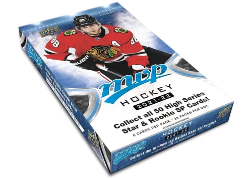 2021-22 Upper Deck MVP Hockey Hobby Box Factory Sealed