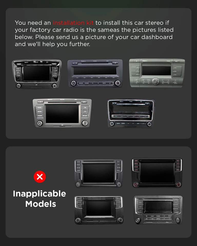 For VW CADDY 2003-2020 Apple Carplay GPS Nav WIFI Android 13.0 Stereo Headunit - Image 4 of 4