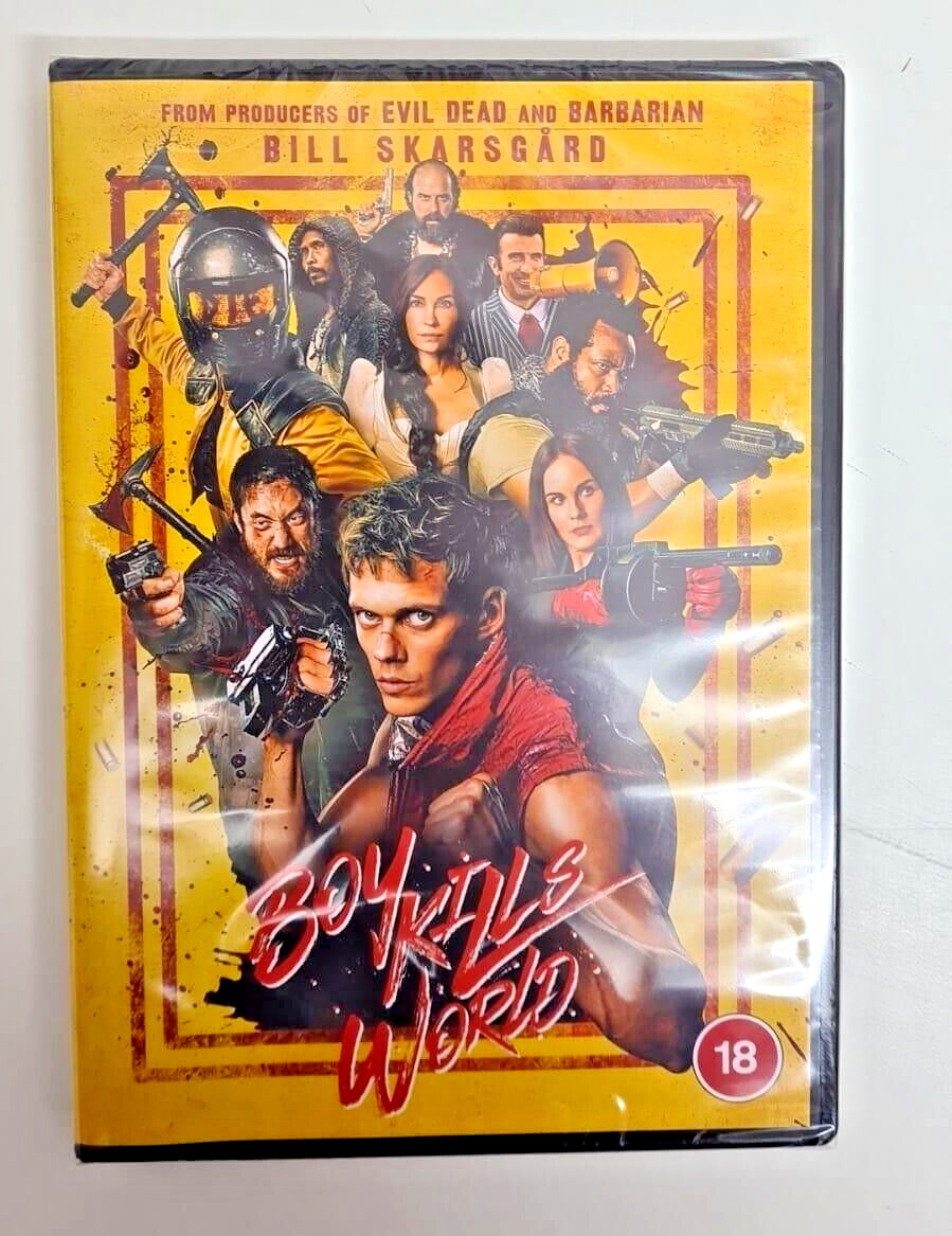 Boy Kills World - DVD - 2024 - Bill Skarsgård - Cert 18 *Strong Gory Violence* - Image 5