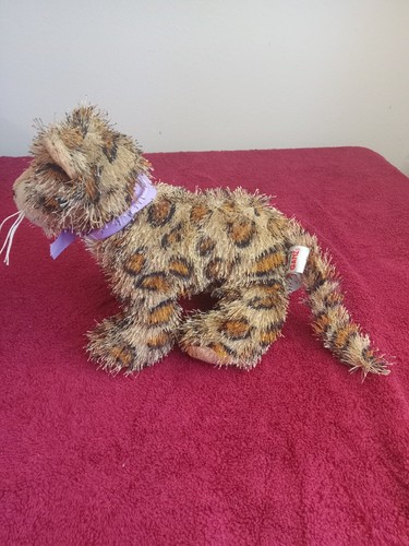 Ganz Webkinz Spotted Leopard Plush Stuffed Animal Toy - Picture 2 of 5