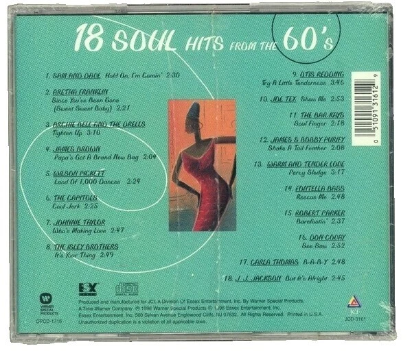 经典摇滚各种 R & B 与灵魂乐音乐 CD