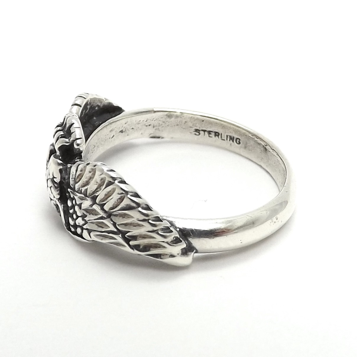 Sterling Silver American Spread Eagle Harley Davi… - image 2